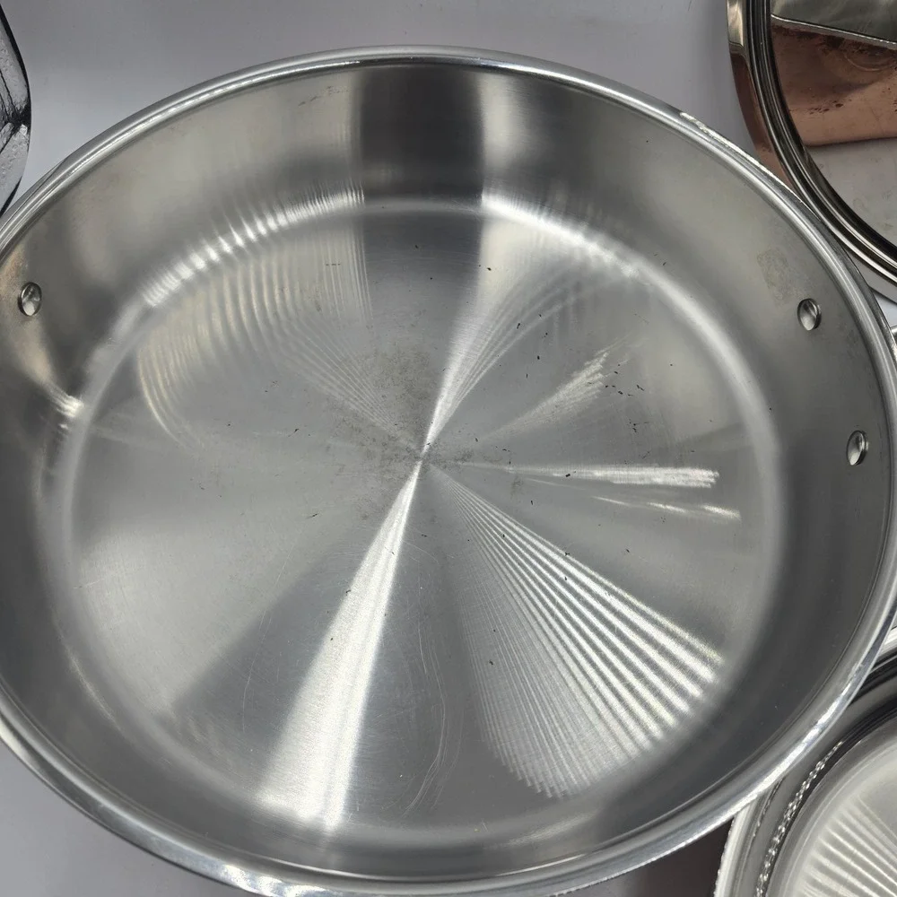 Cuisinart CTP33-30H Copper Stainless 5 Qt Saute Pan W/Lid & 10